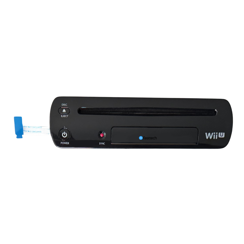 WiiＵ Nintendo Wii U Faceplate (Black) - Fasttech